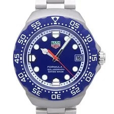 Tag Heuer — TAG Heuer Formula 1 Solar Graph WBY1111.BA0042 Quartz SS Blue White Dial — Watch — resale