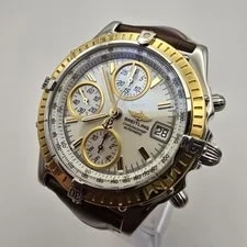 Breitling Chronomat D13350 Chronograph 18K Gold/steel Swiss Automatic 4