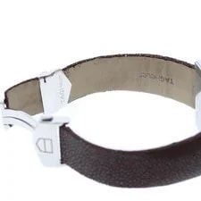 TAG Heuer Monaco Lady Grand Date WAW1316 37mm SS Brown #C5841 3