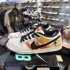 Nike SB — 10.5M Nike SB Dunk Low Pro QS Raygun Tie-Dye BQ6832 101 — Sneaker — resale