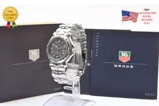 Tag Heuer — ▶[N ] TAG Heuer 6000 Series WH1112-K1 37mm Quartz Gray Dial Date — Watch — resale