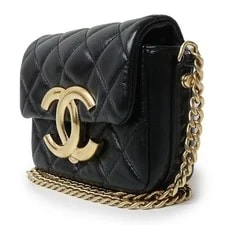 Chanel Big Coco Mark Matelass Flap Chain 4