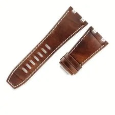 Audemars Piguet — Audemars Piguet Royal Oak Leather Strap 30mm Brown New From Japan — Watch — resale