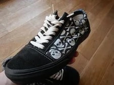 9.0US Late 90S Custom Vans Oldskool/Skull/Us9.0 LTD Original Sports 2