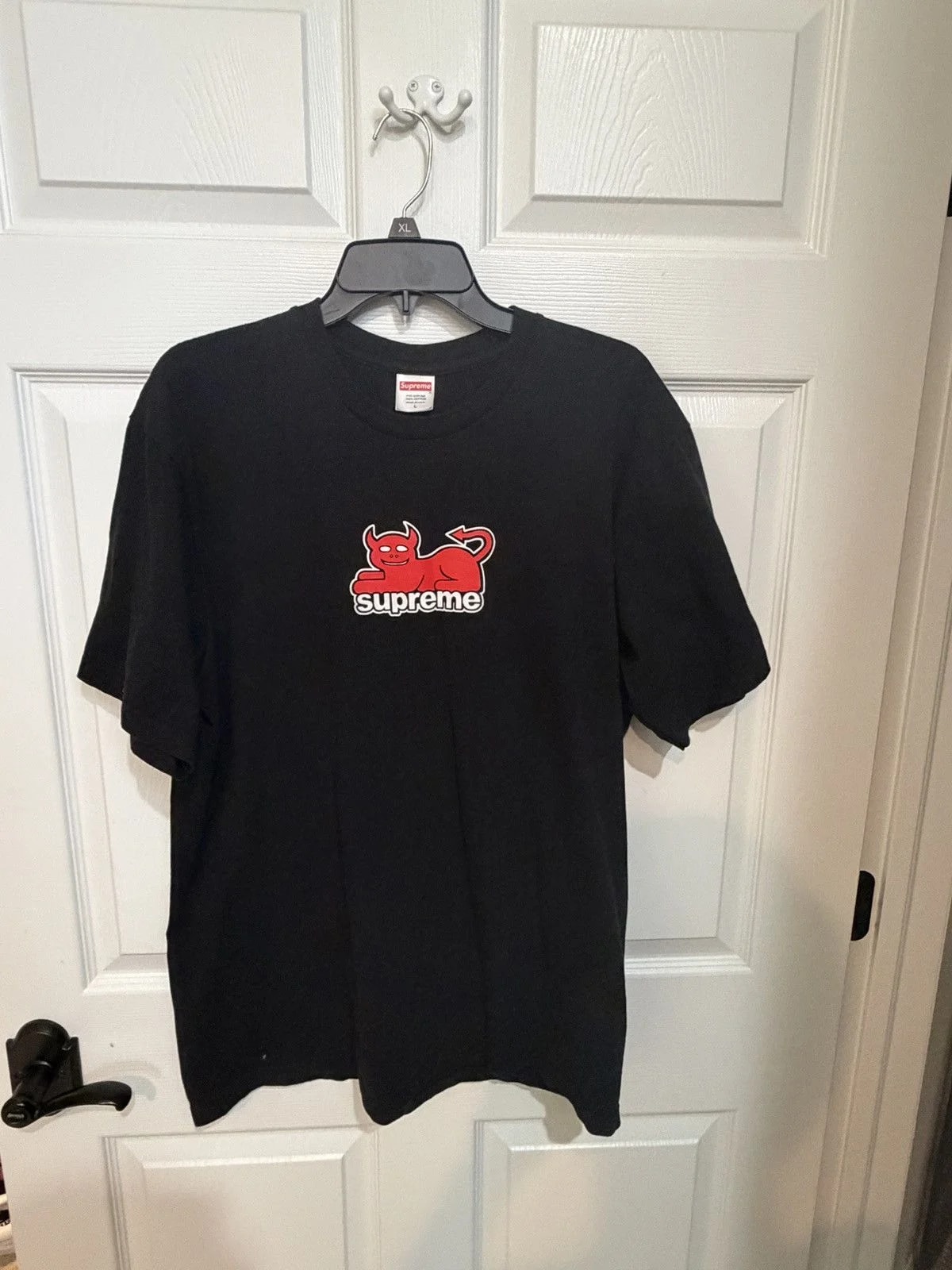 Supreme — Supreme Toy Machine Devil Tee — streetwear — resale