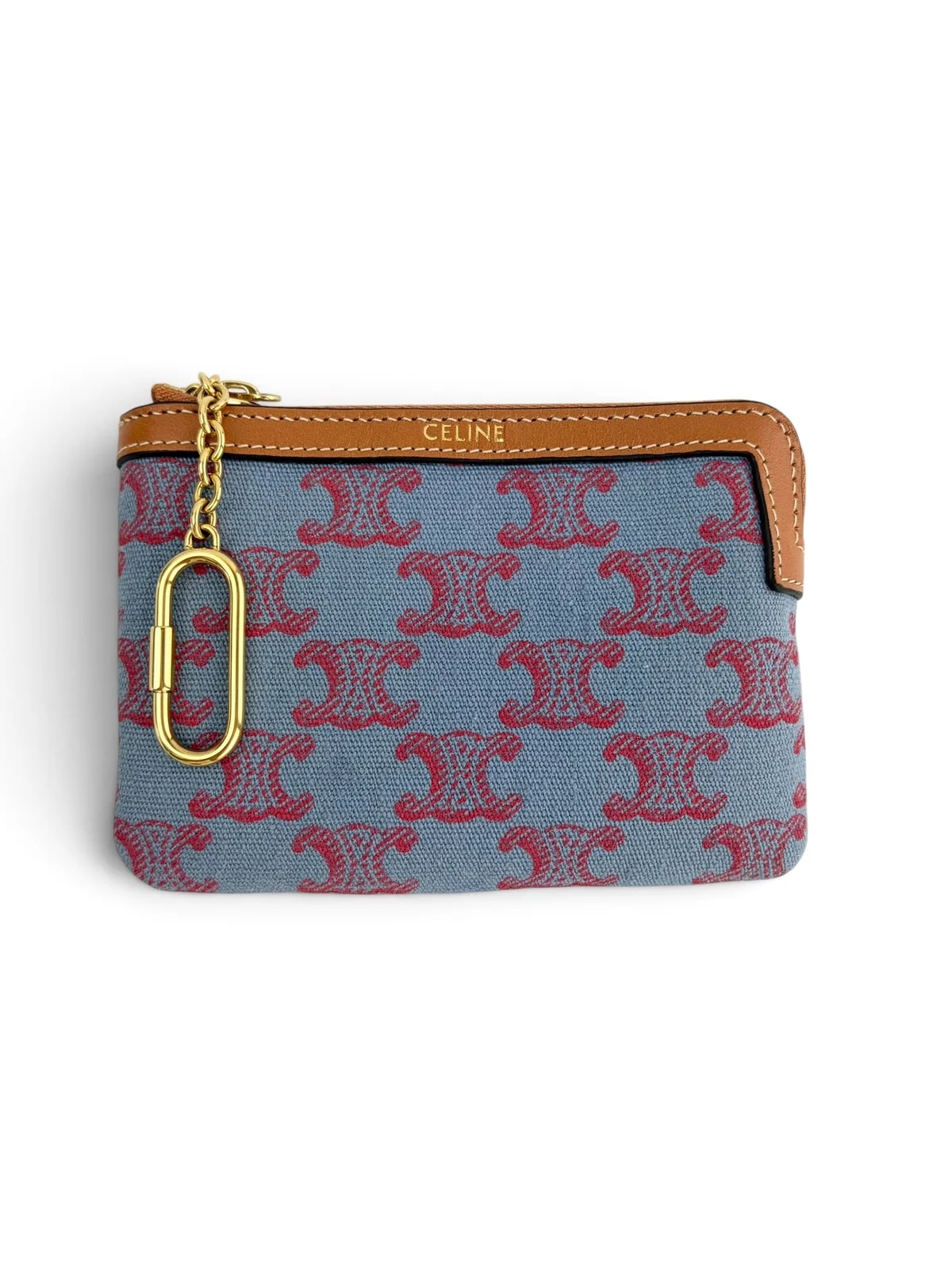 Celine — Celine Zip Key Pouch — Accessory — resale