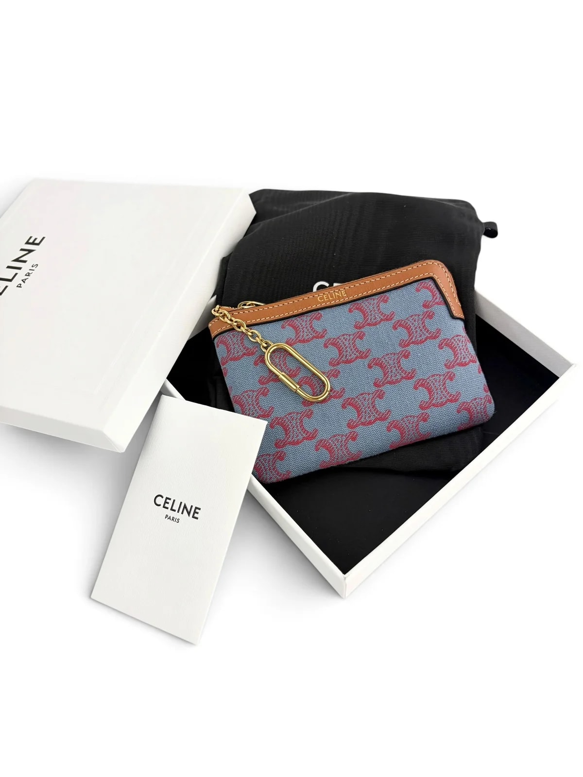 Celine Zip Key Pouch 2