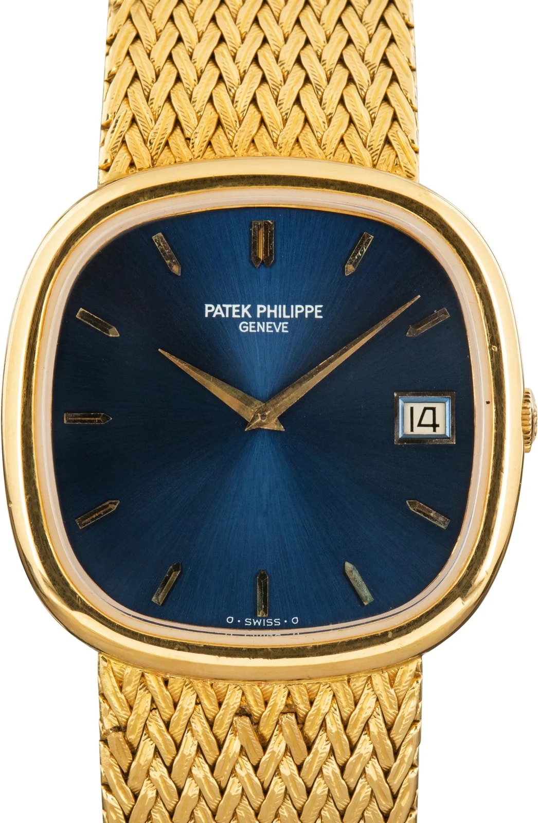 Patek Philippe — Patek Philippe Golden Ellipse Ref 3604 Blue Dial — Watch — resale
