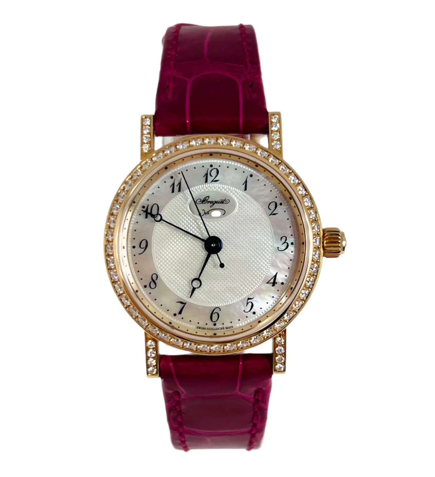 Worldofluxuryus — Breguet Classigue 18K Rose Gold & Diamonds Lady's — Watch — resale