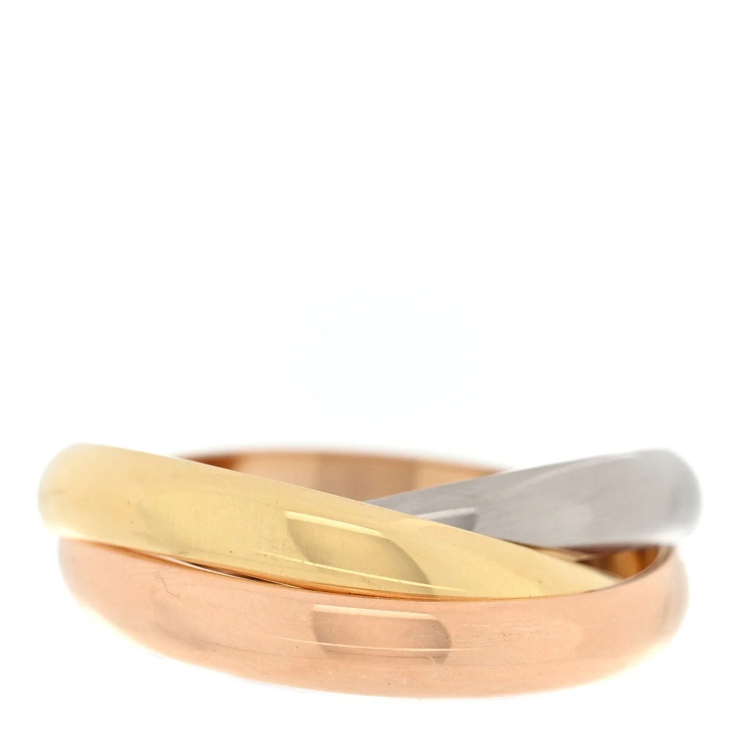 18K White Gold Classic Trinity 58 8.5 3
