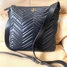 Gucci — Authentic Gucci Marmont 27cm X 28cm X 3cm Damage Pres — Handbag — resale