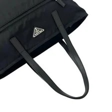Double Extreme Prada Triangle Logo Plate Metal Fittings le 4