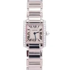 Cartier — Cartier Tank 25mm White Dial Ref# WE1002S3 — Watch — resale