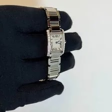 Cartier Tank 25mm White Dial Ref# WE1002S3 3
