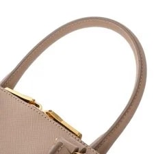 Prada 2WAY LeatherLeather PinkBeige #WB5463 4