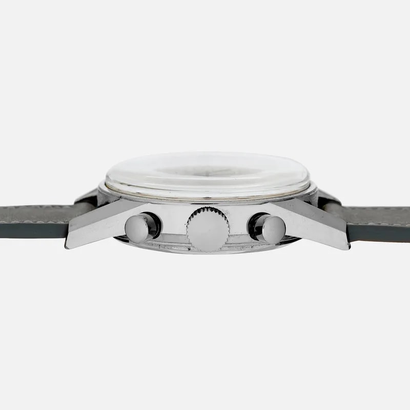 1960s Heuer Carrera Ref. 2447S 'Early First Execution' With Eggshell Dial 4