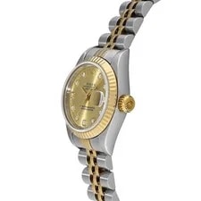 Rolex Datejust 69173G 26mm Stainless Steel / 54078 Champagne #WW1941 2