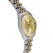 Rolex Datejust 69173G 26mm Stainless Steel / 54078 Champagne #WW1941 3