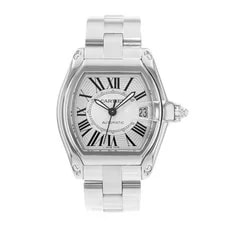 Cartier Roadster W62025V3 2510 38mm Silver Roman Steel Automatic 2