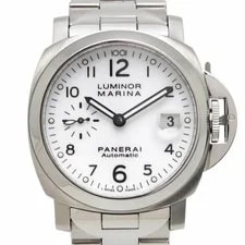 Panerai — Panerai Luminor Marina PAM00051 S Automatic White Dial SS Appraised By — Watch — resale
