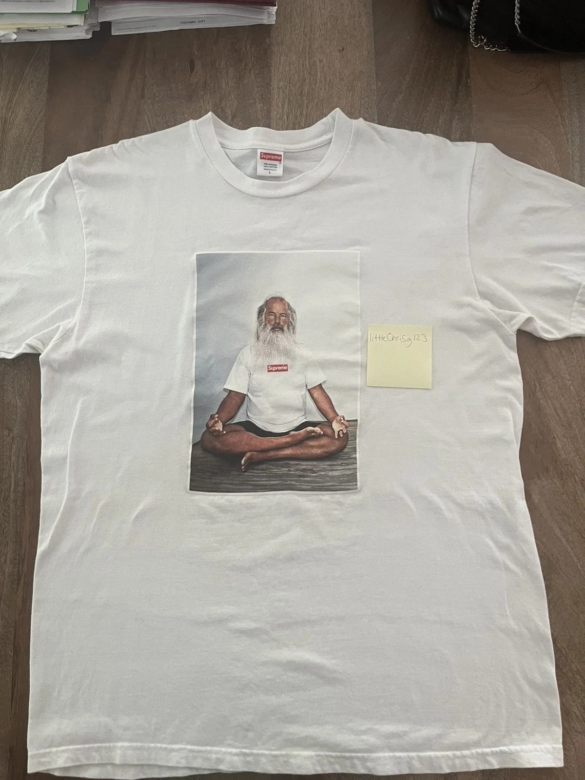 Supreme — Supreme Rick Ruben Tshirt — streetwear — resale