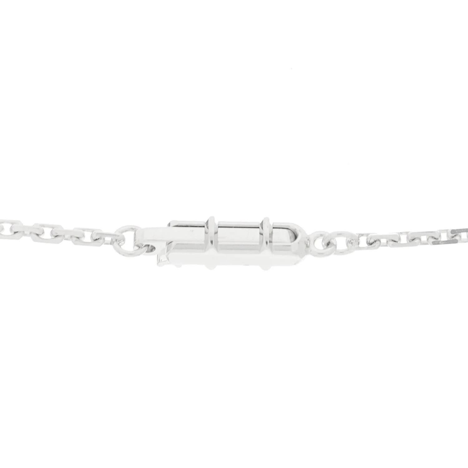 18K White Gold Love Paved 4