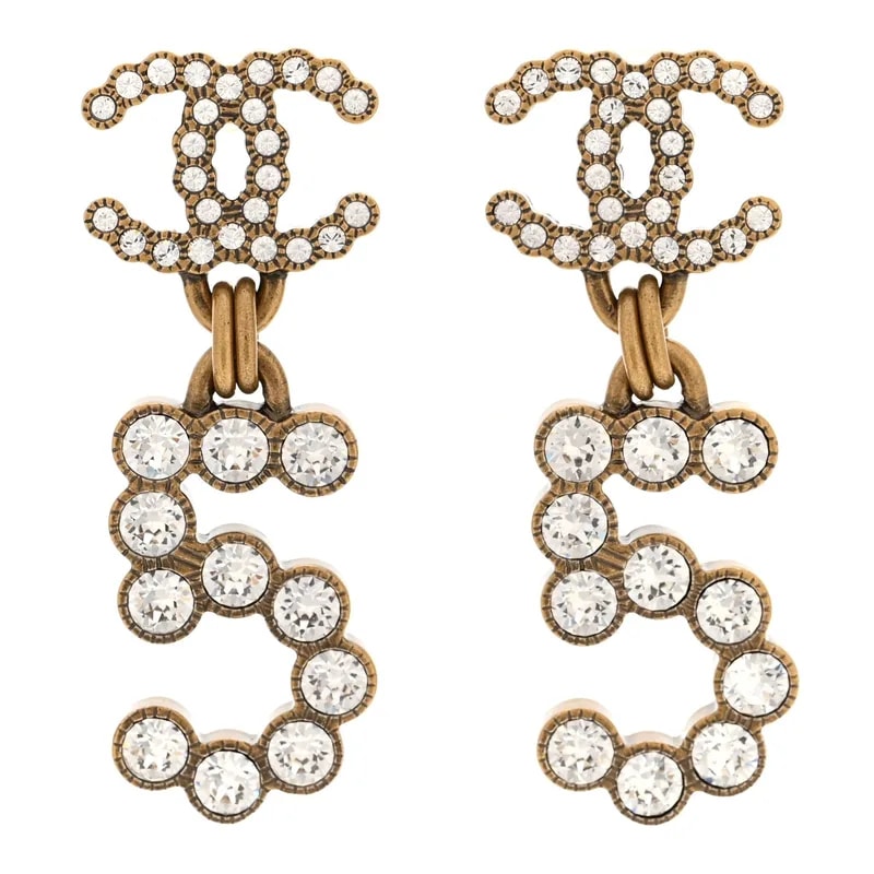 Chanel — Metal City of Lights No 5 Drop — Jewelry — resale
