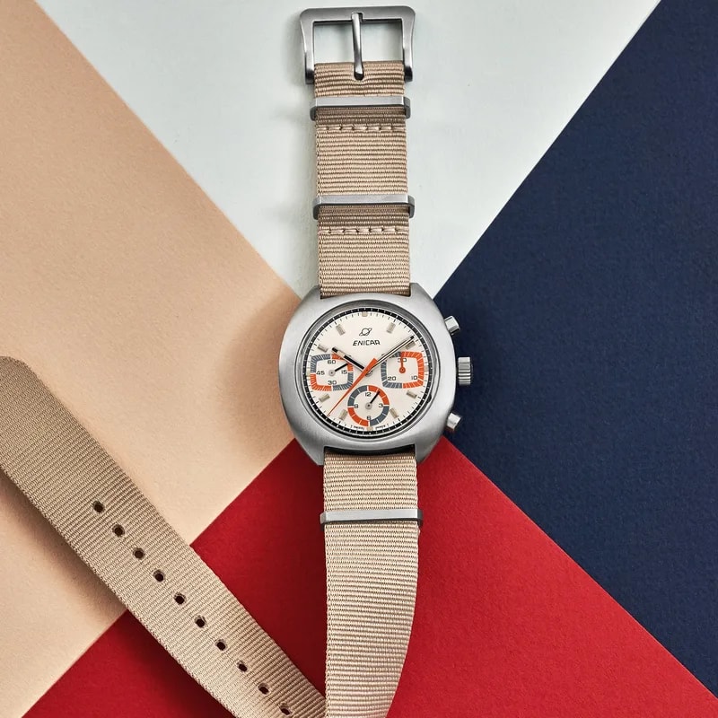 1960s Enicar Ocean Pearl Chronograph Ref. 072-03-01 3