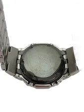 Casio Solar G Shock Digital Analog Stainless BLK SLV From Japan 3