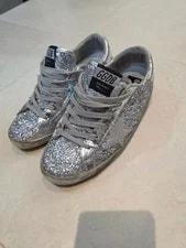 Golden Goose — 6.0US Golden Goose Superstar Glitter Italian Model Limi — Sneaker — resale