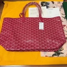 Goyard — Goyard Iris Saint Louis Tote Bag Pouch Floral Reversible Purse Woman Auth New — Handbag — resale