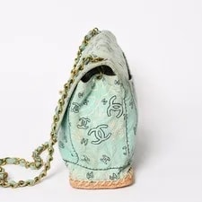 Chanel Large Matelass 33 S Flap S Chain Coco Mark Paisley Light 4