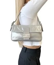 Fendi Logo Mamma Baguette Bijou 2