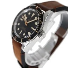Tudor Black Bay 79030N Stainless Steel Leather Diamond 39.0mm #KNW2543 2