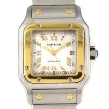 Cartier — Authentic [Unserviced - Value Price] Cartier Santos Galbee LM Combination W2... — Watch — deal