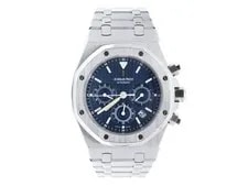 Audemars Piguet — Audemars Piguet 25860ST.OO.1110ST.04 Royal Oak Chronograph 39mm Kasparov Blue — Watch — resale