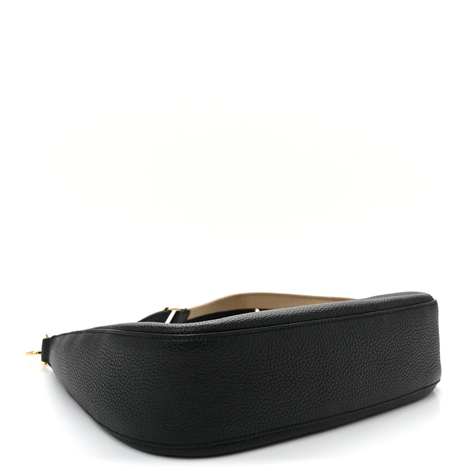 Vitello Daino Soft Large Zippered Messenger Hobo 4