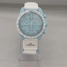 Omega X Swatch MoonSwatch Mission To Uranus Bioceramic Quartz — Watch — resale