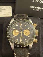Tudor Black BAY Chronograph S&G Black REF 79363N Full SET From 2022 2