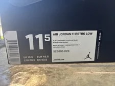 Air Jordan — Air Jordan 11 Retro Low 23 Size 11.5 With Box — Sneaker — resale