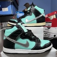 Nike SB — Size 11 - Nike SB Dunk High X Supply Co. Tiffany 2014 — Sneaker — resale