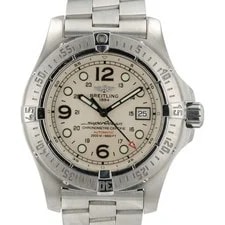 Breitling Super Ocean Steelfish White Dial Steel 44mm Automatic A17390 2