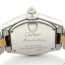 Cartier Roadster SM W62016V3 Silver Stainless Steel Quartz 3