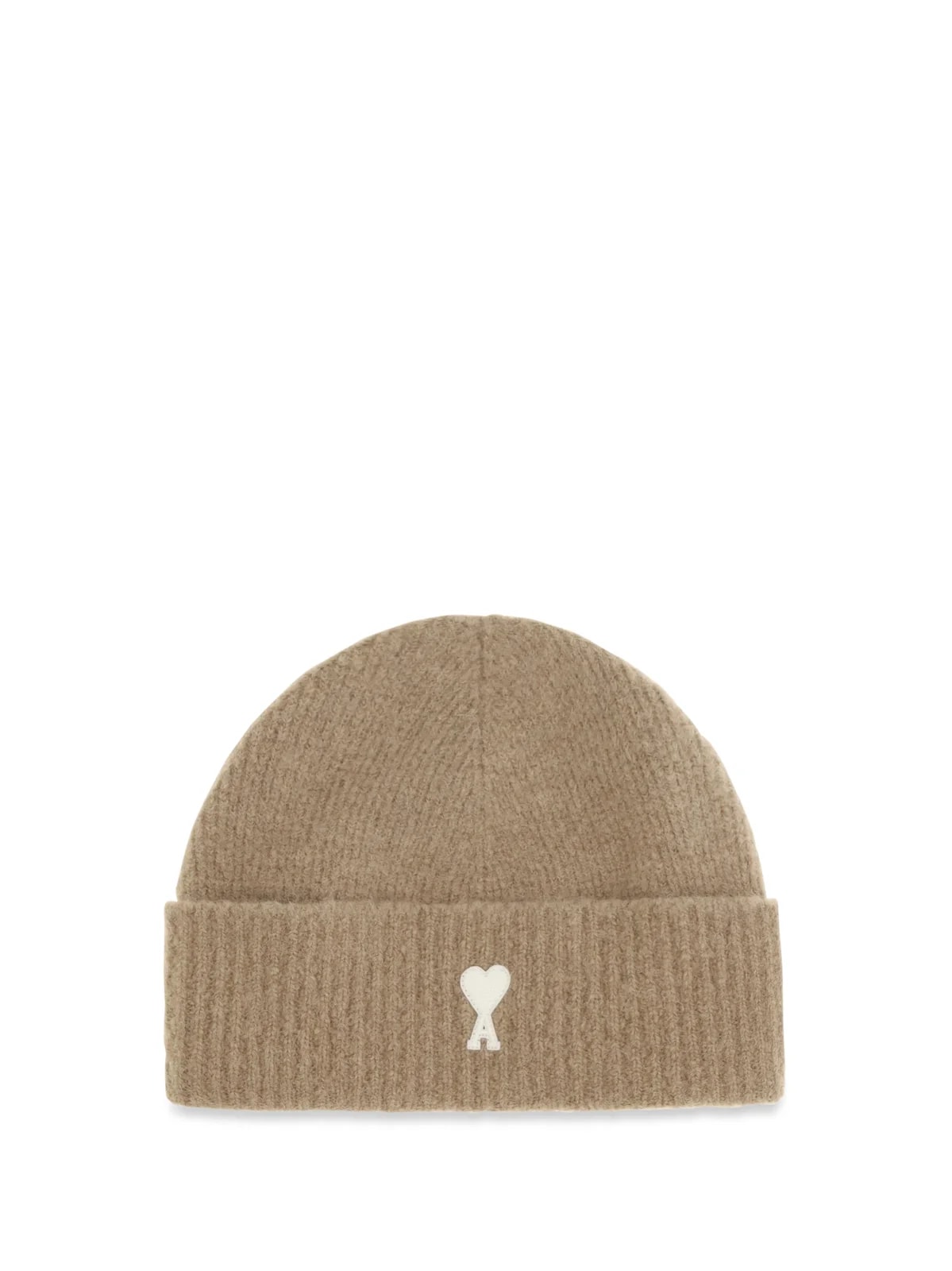 Ami Paris Ubo005kn0135 Ribbed Beanie — Ovis Aries Beanies 4
