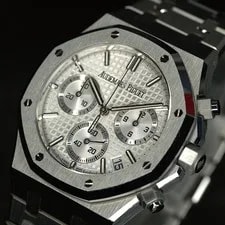 Audemars Piguet Royal Oak Chronograph White Dial 26240ST 2025 Full Set 4