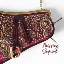 Dior Saddle Limited Edition Mini Frame Beaded Sequin 2002 Runway 4