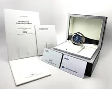 IWC Ingenieur Double Chronograph IW3765-01 IW376501 Nice! Video! 3