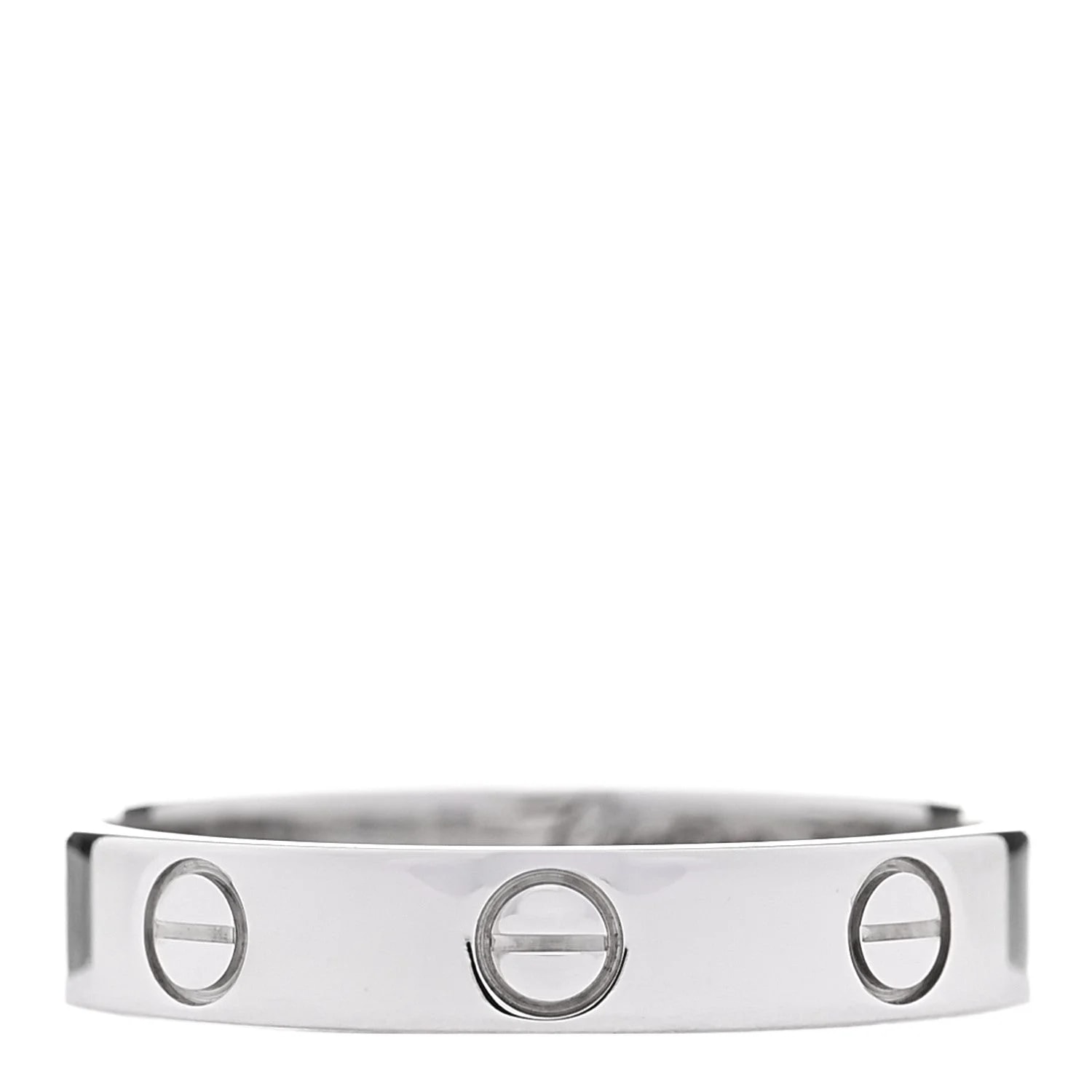Cartier — 18K 3.5mm Love Wedding Band 55 7.25 — Jewelry — resale