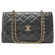 Chanel — Chanel Matelass 27cm Paris Limited Double Flap — Handbag — resale