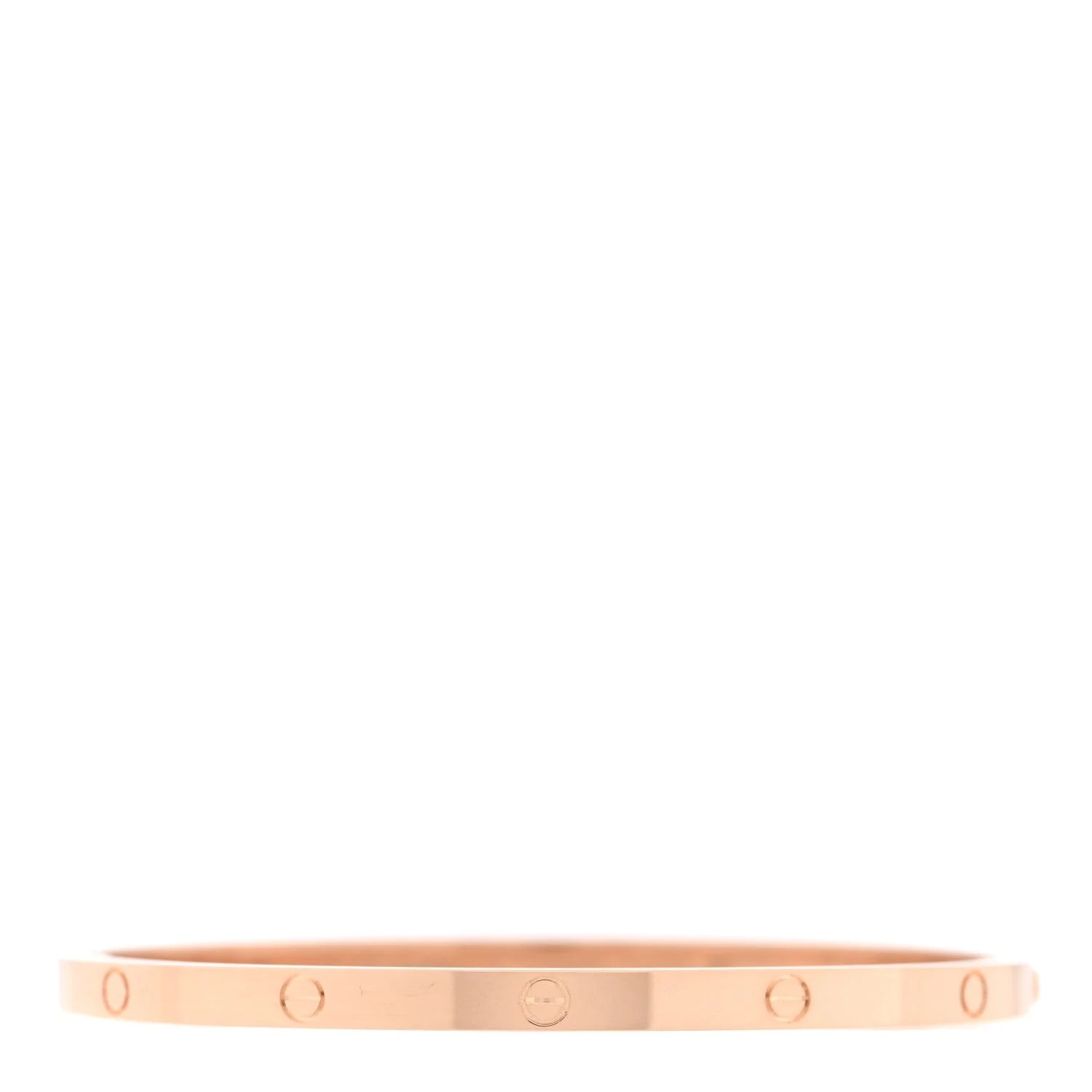 Cartier — 18K Small Love Bracelet 17 — Jewelry — resale
